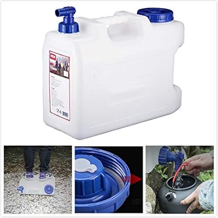 brocca d'acqua al gallone per il campeggio