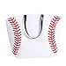 E-FirstFeeling Large Baseball Tote Bag Sports Prints Tote Handbag Beach Bag Travel Bag for Women (Baseball)