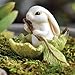 Fiddlehead Fairy Village - Bunny in a Boat 2