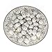 LWINGFLYER 30pcs Artificial Bird Eggs Speckled Mini Fake Foam Eggs Bulk for Easter Crafts Bird Nest Decor Photo Prop
