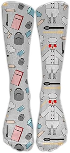 Chef Cooking Athletic Tube Stockings Women's Men's Classics Stockings Socks Sport Long Sock One Size