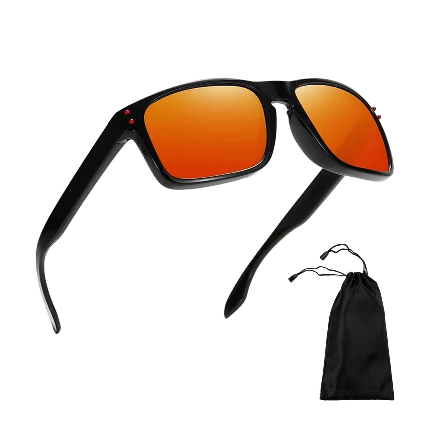 JTMKYO 1 Piece Of Blue Light Glasses, 1 Piece Of Glasses Bag, Blue Light Blocking Glasses, Anti-Fog And Anti-Scratch Lenses, Gaming Glasses, Anti-Glare Glasses