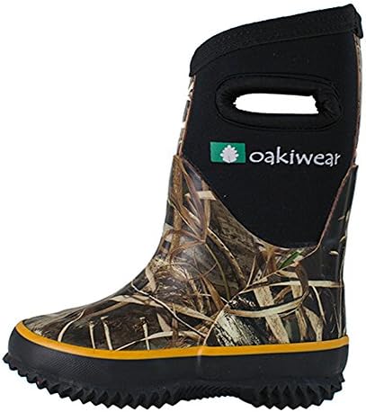 Oakiwear Children's Neoprene Rain Boots, Snow Boots, Muck Rain Boots