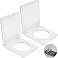 2PCS Diamond Painting Accessories Light Pad Switch Cover, Diamond Art Light Pad Touch Button Protector Cover for Light Pad, Light Table, Lightbox for Tracing, Light Board