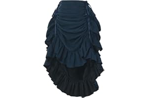 GRACEART Women's Victorian Steampunk Skirt Pirate Costume Burlesque