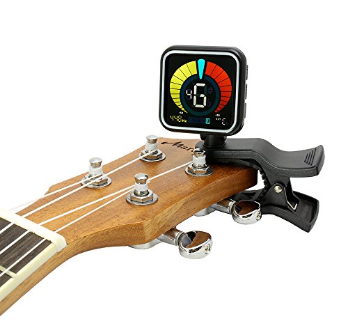 image for RockJam WeTune - A Clip-On Tuner for all instruments - Guitar, Bass, U