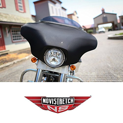 MIDWEST CORVETTE Harley Davidson Novistretch Bat-Wing Fairing Mesh Mask Bra Fits: All HD Touring Motorcycles with The Batwing Fairing - Thumbnail 2