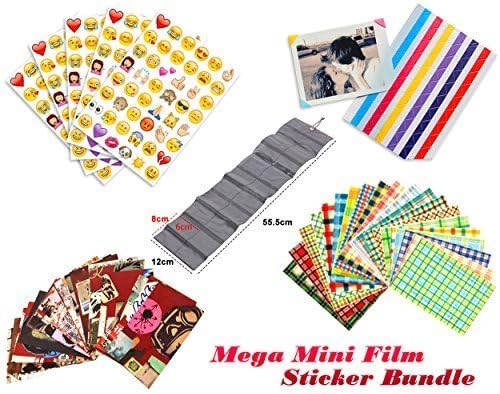 Mega Film Sticker Scrapbooking Decorating Package for Mini Instax and Instant Polaroid Photos