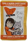 Best Feline Friend Tuna and Salmon Sweet Cheeks Cat Food 24x3 oz Pouches
