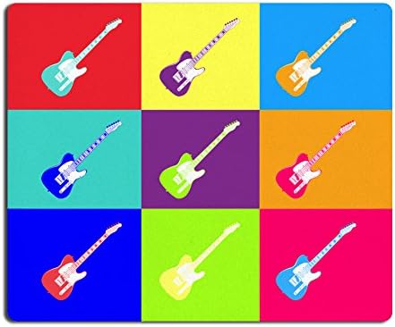 Guitar Pop Art Mouse Pad