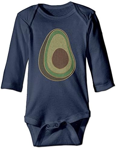 Avocado Lover's Tank And Pin Combo Long Sleeves Unisex Baby Outfits