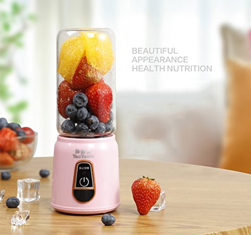 F&W Juicer Household Fruit Small Electric Portable Rechargeable Mini Automatic Student Juice Cup