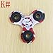 Fidget Spinner, Sunmy High Speed Hand Finger Spining Bearing Tri-Spinner Gyro Stress ADD ADHD Relieve Toys K