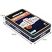 Doublefan Dominoes Set for Adult, Double 15 Dominoes Set With Colored Dot Mexican Train, Mexican Train Game Set with Aluminum Case , 136 Tiles (2-8 Player)