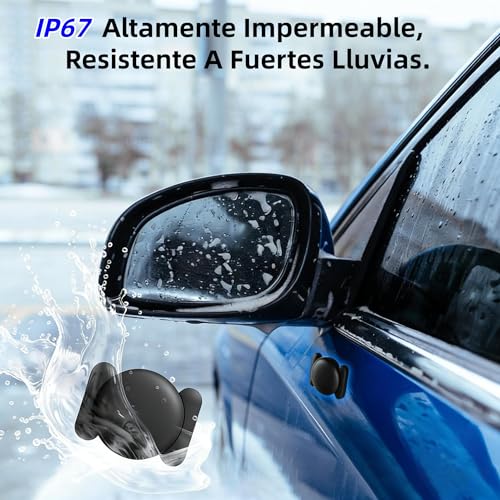 GPS Car Locator Without Subscription 2026 Magnetic GPS Tracker GPS Locator for Car Tracker, Compatible with Android and iOS, Real Time Tracking for Vehicle, Auto/Motorcycles