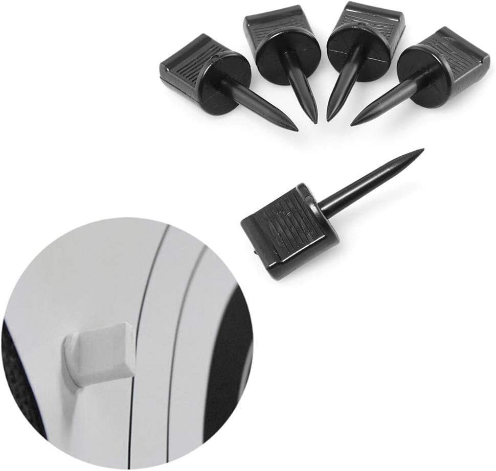 DGZZI Shooting Target Pin 20PCS Black Outdoor Plastic Archery Hunting Nails Aim Fixed for Target Papers : Sports & Outdoors
