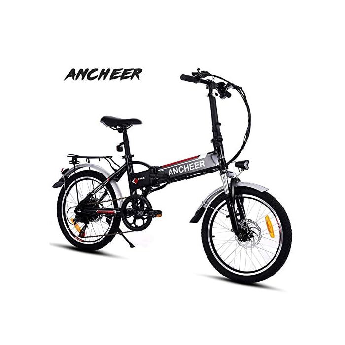 Buy ANCHEER Folding Electric Bike with 36V 8Ah Removable LithiumIon