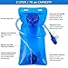 SKL Hydration Bladder 2 Liter Water Bladder, Upgraded Leak Proof Water Reservoir Hydration Pack Replacement with Quick Release Insulated Tube and Auto Shut-Off Valve for Climbing Cycling Running