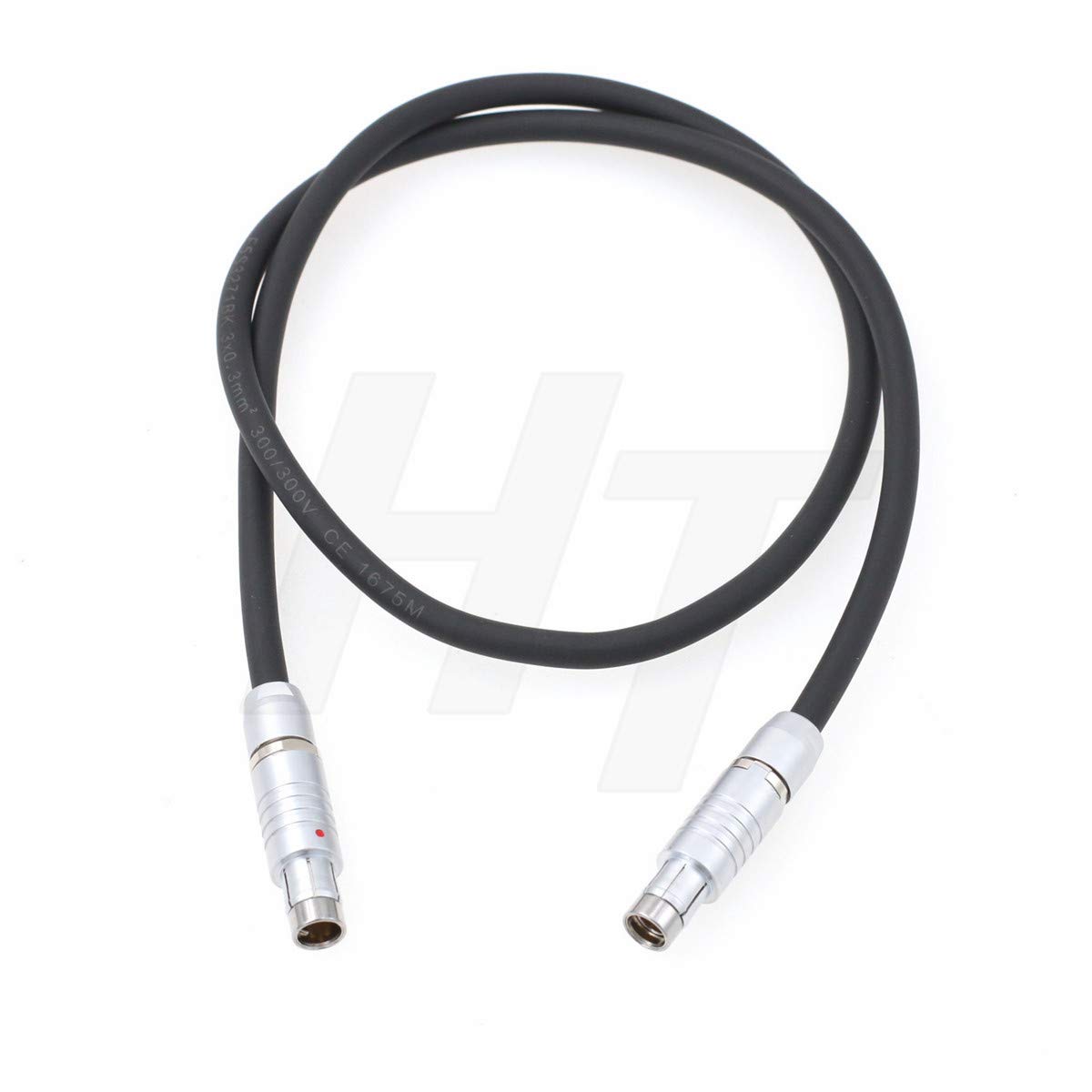 HT-cable CineTape Measure Control RS Fischer 3 Pin Male to Male Power Cable for ARRI Alexa Camera (24in)