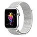 INTENY Sport Band Compatible with Apple Watch 42mm, Soft Lightweight Breathable Nylon Sport Loop, Strap Replacement for iWatch Series 4 (Summit White, 42mm)