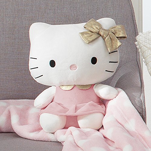 Lambs & Ivy Hello Kitty Plush, Pink/White Pricepulse