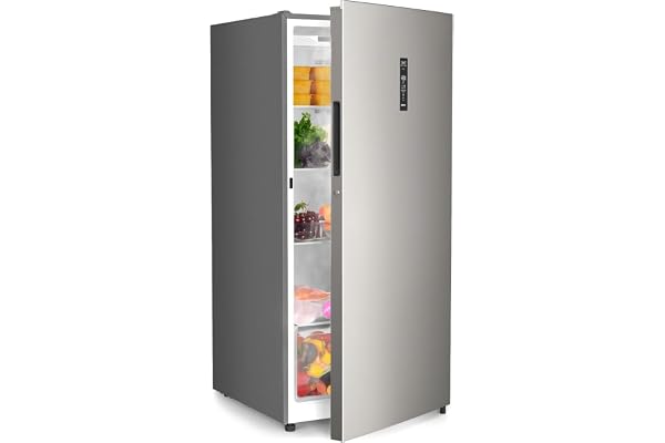 14.0 Cu.Ft. Upright Freezer, Convertible Freezer Fridge with Smart Electronic Control, Frost Free, Energy Star, Quiet Operation, Stand Up Freezer for Homes, Office, Garage