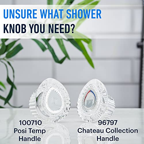 Aftermarket Compatible Moen Shower Handle Replacement (100710) Tub