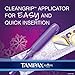 Tampax Radiant Regular Tampons with Plastic Applicator, Unscented, 16 Count (Packaging May Vary)