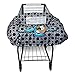 Boppy Shopping Cart and Restaurant High Chair Cover, City Squares Black and White