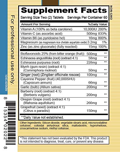 Priority-One-Vitamins-Bio-Vegetarian-120-Tablets-Immune-System-Support-Clinical-Strength