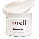 well skincare nourish soft papaya and pumpkin masque 2oz.