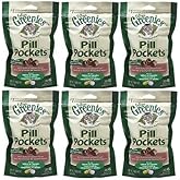 Greenies Pill Pockets Cat Treats, Salmon, 1.6 Ounce, 6 Pack