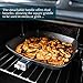 Savisto 28cm Premium Cast Aluminium Non-Stick Griddle Pan for Gas, Induction & Electric Hobs with Detachable Handle