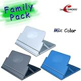 Leggio Da Tavolo Per Libri - 2 Pezzi, In Metallo, Regolabile, Per Ufficio, Cucina, Studio - Foto 11