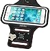 TRIBE Running Phone Holder Armband. iPhone & Galaxy Cell Phone Sports Arm Bands for Women, Men, Runners, Jogging, Walking, Exercise & Gym Workout. Fits All Smartphones. Adjustable Strap, CC/Key Pocket