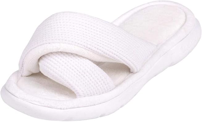 open toe slippers amazon