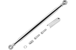 Chrome Round Shift Linkage CNC Gear Shifter Link Replacement for Harley Softail Fatboy Dyna Trike Touring Road King Electra G
