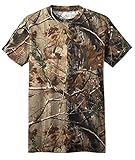 Russell Outdoors Mens Realtree AP Camo Short Sleeve Explorer Shirt w/ Pocket M L XL 2XL 3XL
