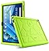 Lenovo Moto Tab Case, Poetic TurtleSkin Series [Corner/Bumper Protection][Grip][[Bottom Air Vents] Protective Silicone Case for Lenovo Moto Tab (X704A)/Lenovo Tab 4 10 Plus Tablet - Green