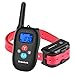 ALTMAN Dog Shock Collar with 2 COLLAR Belt 100% Waterproof 330yd Remote Training Shock Collar, Beep Vibration Shock Rechargeable E-collar For All Size Dogs