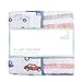 Aden by Aden + Anais Muslin Blanket, 100% Cotton Muslin, 4 Layer Lightweight and Breathable, Large 44 X 44 inch, Hit The Road - Car