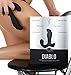vibe2o Diablo Strong Dual Motor Prostate Massager for Men 10 Speed Anal Sex Toy Personal G-Spot Vibrator for Women Rechargeable Waterproof Silicone Butt Plug for Men & Women w/Free Lube Launcher