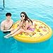 JOYIN Giant Inflatable Round Pizza Pool Float, Fun Beach Floaties, Swim Party Toys, Pool Island, Summer Pool Raft Lounge for Adults & Kids
