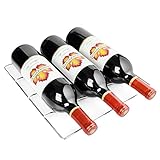 AKDY 12 Bottles Dual Zone Reversible Freestanding Thermoelectric Wine Cooler Cleear