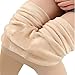 MoYoTo Women's High Waisted Full Length Fleece Lined Seamless Leggings Tights