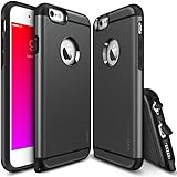 iPhone 6 Plus / 6S Plus Case, Ringke MAX [Free HD Film / Heavy Duty &Tear Resistant][GUNMETAL] Dual Layer Strength Resistant Slim Armor Protective Case for Apple iPhone 6S Plus 2015 / 6 Plus 2014