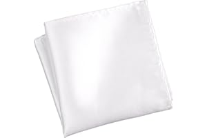 Flairs New York Gentleman's Essentials Weekend Casual White Pocket Square