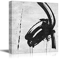 Canvas Wall Art Abstract Ink Painting Canvas Prints Home Artwork Decoration for Living Room,Bedroom - 12x12 inches