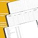 2019 Pocket Calendar (2 Pack) with Pen Holder - 2019 Monthly Planner with Contacts and Passwords, Thick Paper, 3.9