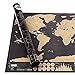 Scratch Off World Map Poster Is The BEST Gift for Globe Travelers, Scratch Off, Track Your Adventures, And Let Life Be A Journey